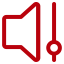 low-volume Icon Lautsprecher
